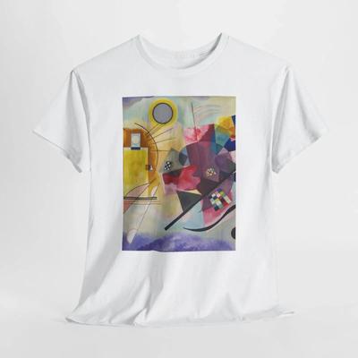 Vintage Wassily Kandinsky T Shirt Abstract Art Retro Cotton Painter Vintage Designer Clothes Top For Everyday Wear