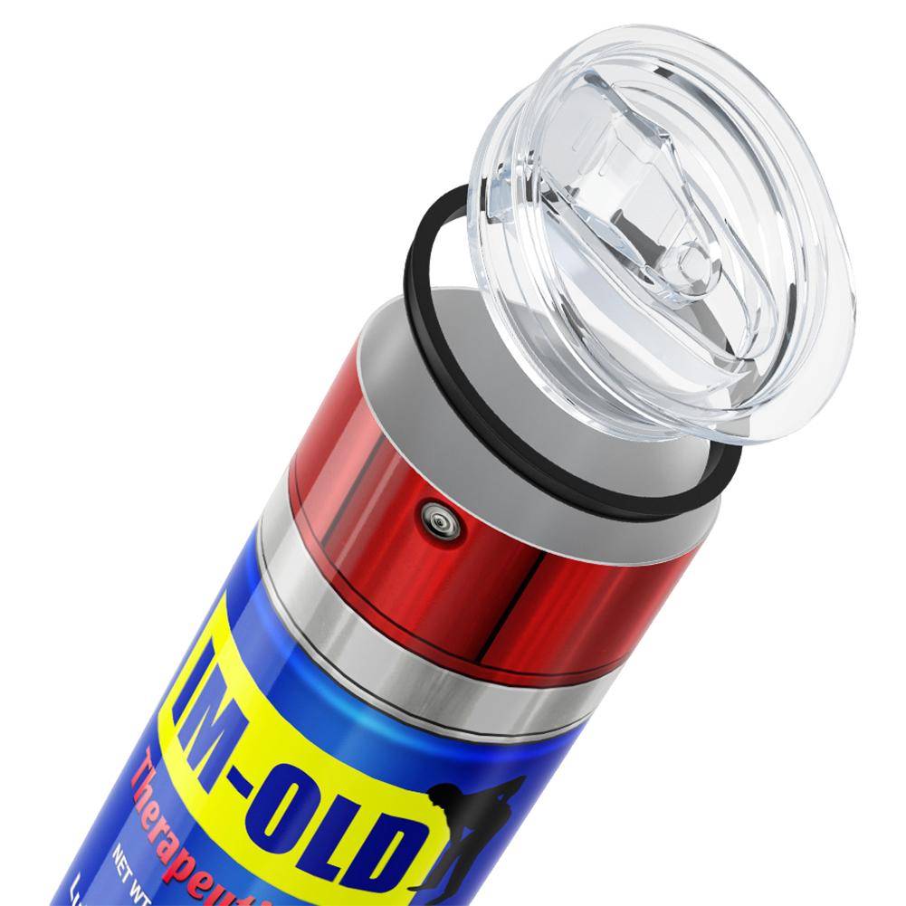 20oz Termoska se slámkou Nerezová ocel 304 Izolovaný Tumbler, Opakovaně použitelná láhev na vodu, Pro řidiče do auta, Cestovní vakuová kávová termoska na ven