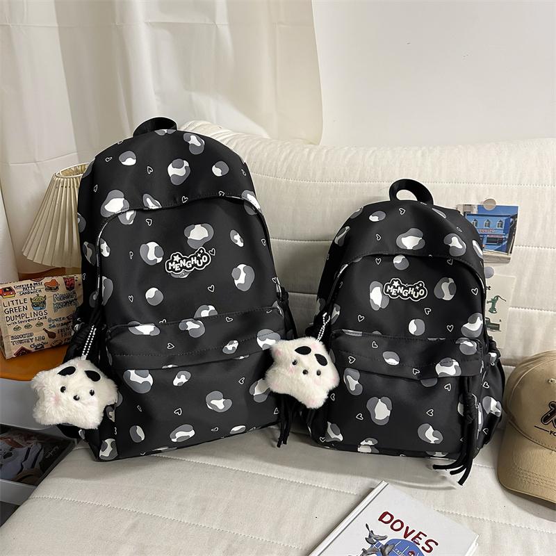 College Style Student Schoolbag Print Lightweight Backpack