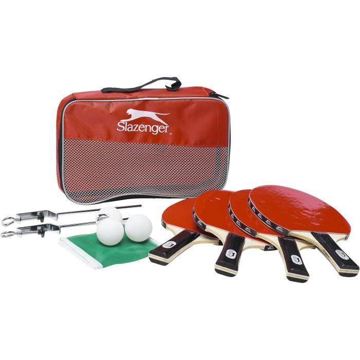 Arborescence Slazenger Tafeltennis Set - 10 Stuks Rood