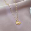 Versatile Use Unique Freshwater Shell Pearls Pendant Necklace Female Jewelry Accessory Special Gifts for Lovers Outfits