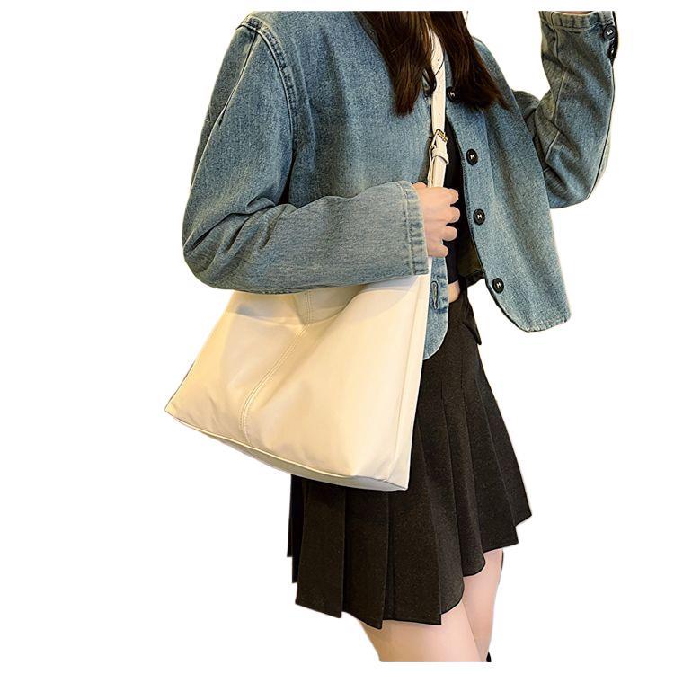 Large Capacity Commute To Work, High Sense Messenger Brown Tote Bag, Women's 2025 New Shoulder Armpit Bag