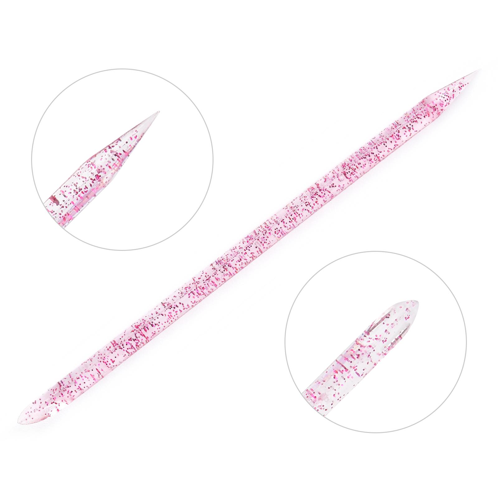 

Толкатель для кутикулы, карандаш для ногтей, уход за ногтями, прецизионная пилка для удаления кутикулы, травленая поверхность, которая никогда не изнашивается, систематизация кончиков ногтей