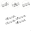 4 Pieces Solar Module Rail Connector Mounting Accessories Pv Profile Hardware for