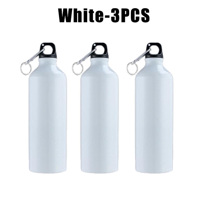 500ml750ml Aluminum Gym Water Bottle Large Capacity Gradient Design Outdoor Sports Flask Eco Friendly Gift Set