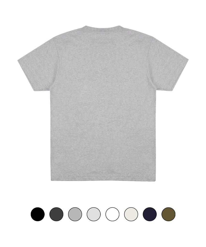 CREAM SODA LAB Crsdel Denim Lettering Short Sleeve T-Shirt (Type A)