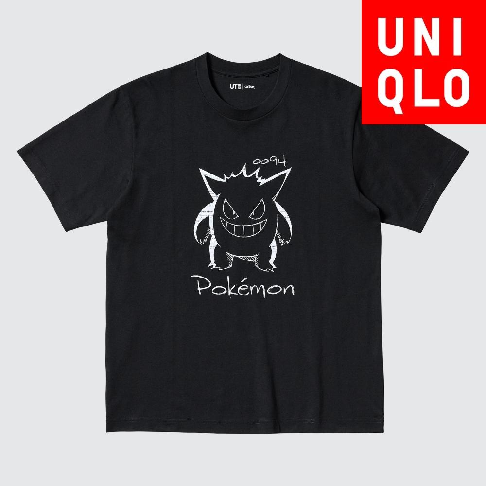 

UNIQLO Pok mon UT graphic T short sleeve C 09 BLACK/UNISEX XL