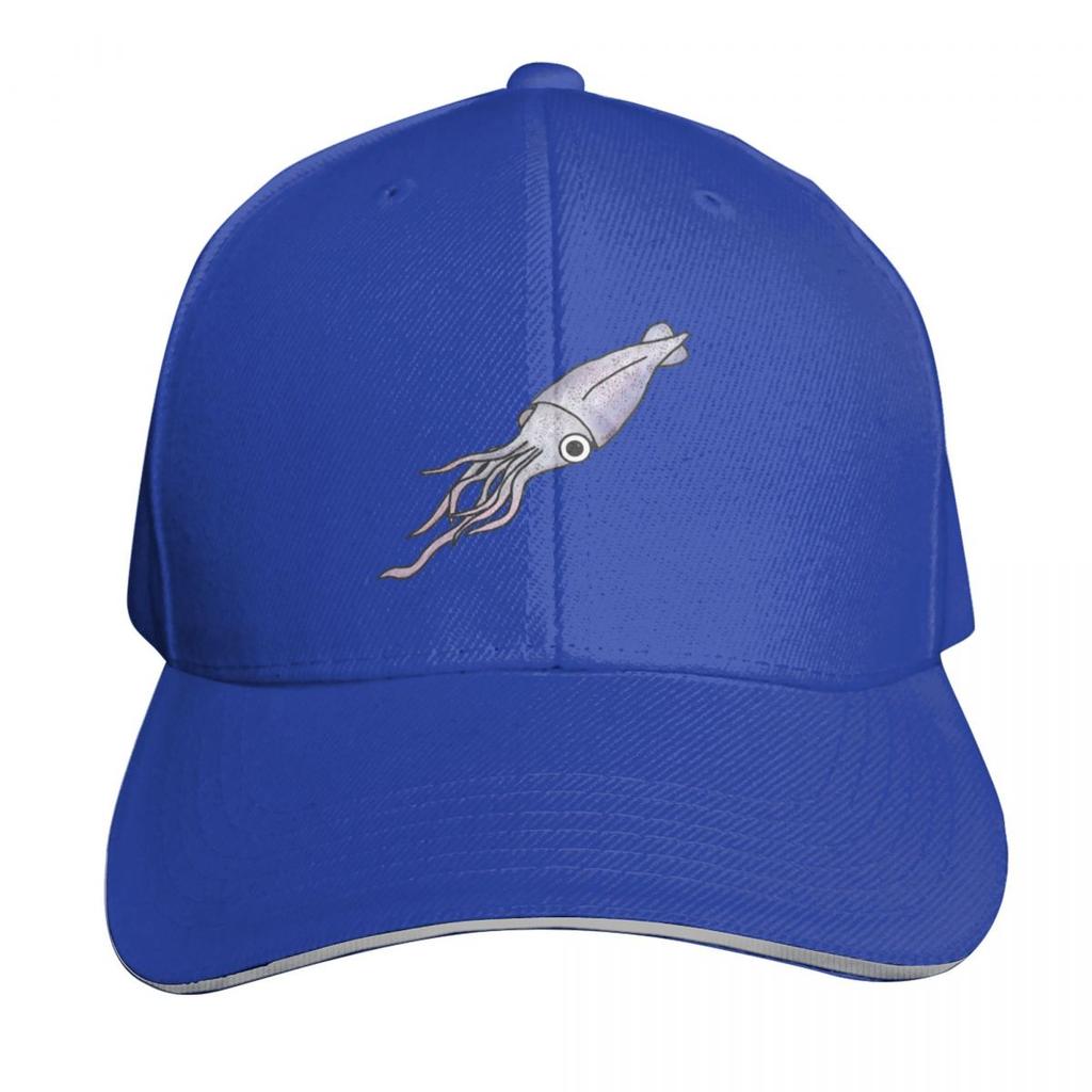 Squid Baseball Cap Vintage Hiking Hat Fashionable Rugby Boy Womens