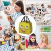 Lustige Expression Isolierttasche für das Mittagessen für Damen Wasserdicht Kühlertasche Thermos-Lunchbox Schule