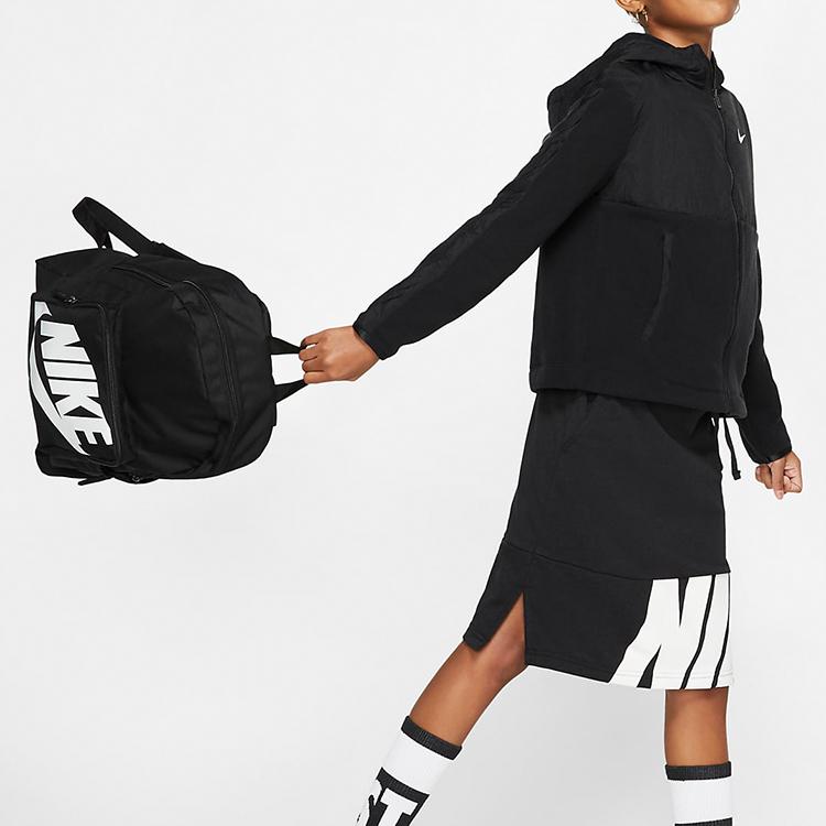 Nike Polyester Backpack Regular Unisex Black Casual BA5928-010