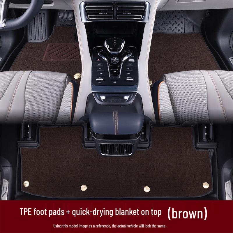 Durable Anti-Slip Floor Mats for 2020-2023 Trumpchi GS4: Scratch, Wear, and Dirt Resistant TPE Mats.