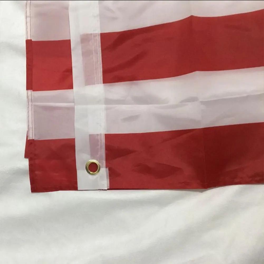 90x150cm Embroidered American Flag Independence Day Flag Outdoor USA Flag Waterproof Polyester Flag for US National Holidays