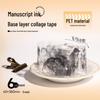 A Beautiful Day PET Tape: Ink Journal Collage Material, 6 Styles