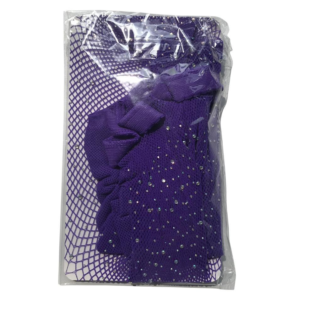 Zomer Dames Glanzende Visnet Panty's Bling Gekleurd En Zilveren Strass Visnet Leggings Glitter Dans Glitter Gaas Panty's