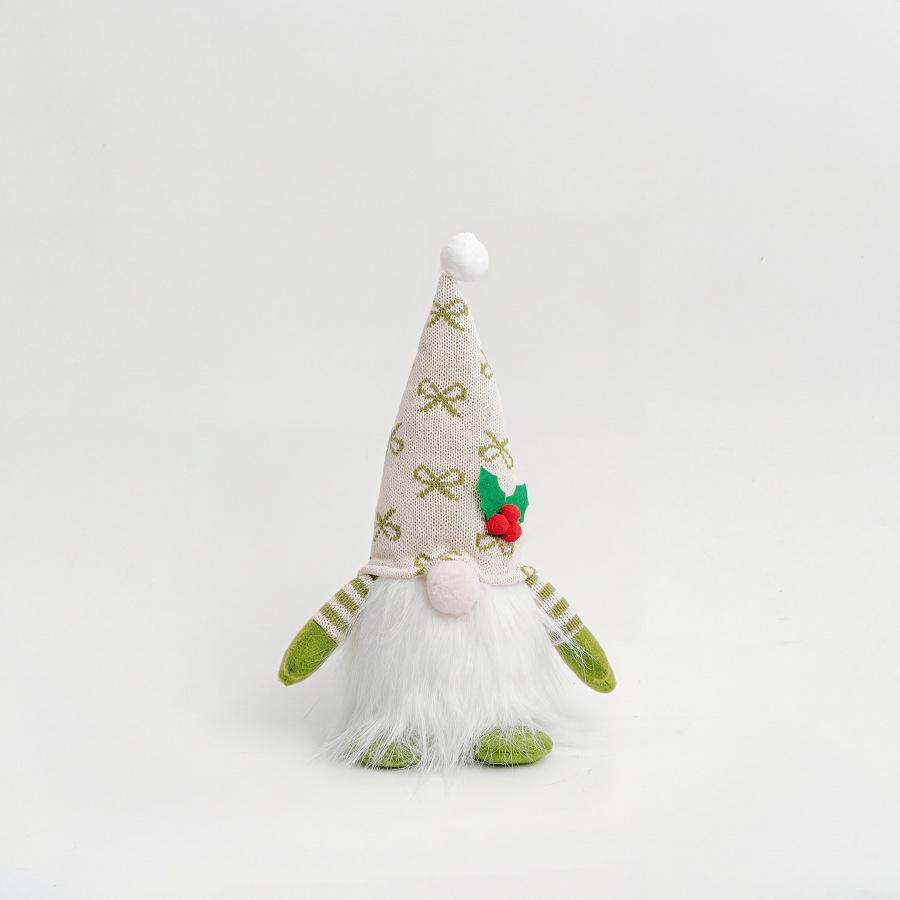 Luminous Faceless Dwarf Christmas Window Ornament