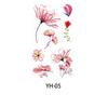 Anti Sweat Temporary Tattoo Sticker Waterproof Petal Tattoo Sticker  Women's