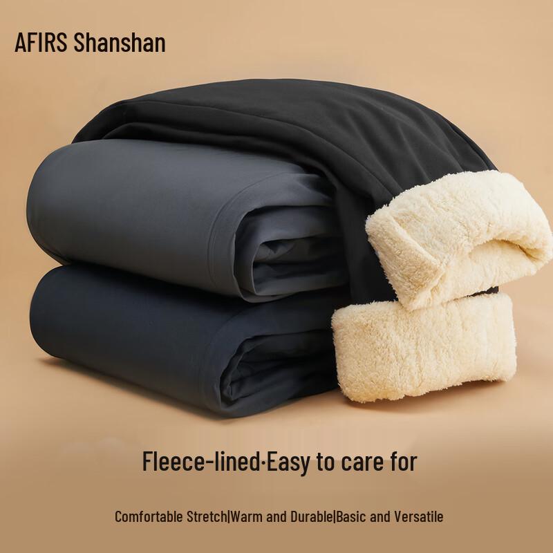 

Men s Fleece-Lined Business Casual Pants L