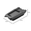 CARMATE Nissan Note Only [Trash Can with Tray] Center Console Installation Type Compatible with E13/FE13 [Black] NZ817