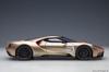 AUTOart Scale Ford GT Heritage Edition Finished Product 1/18 Holman-Moody Gold/Red