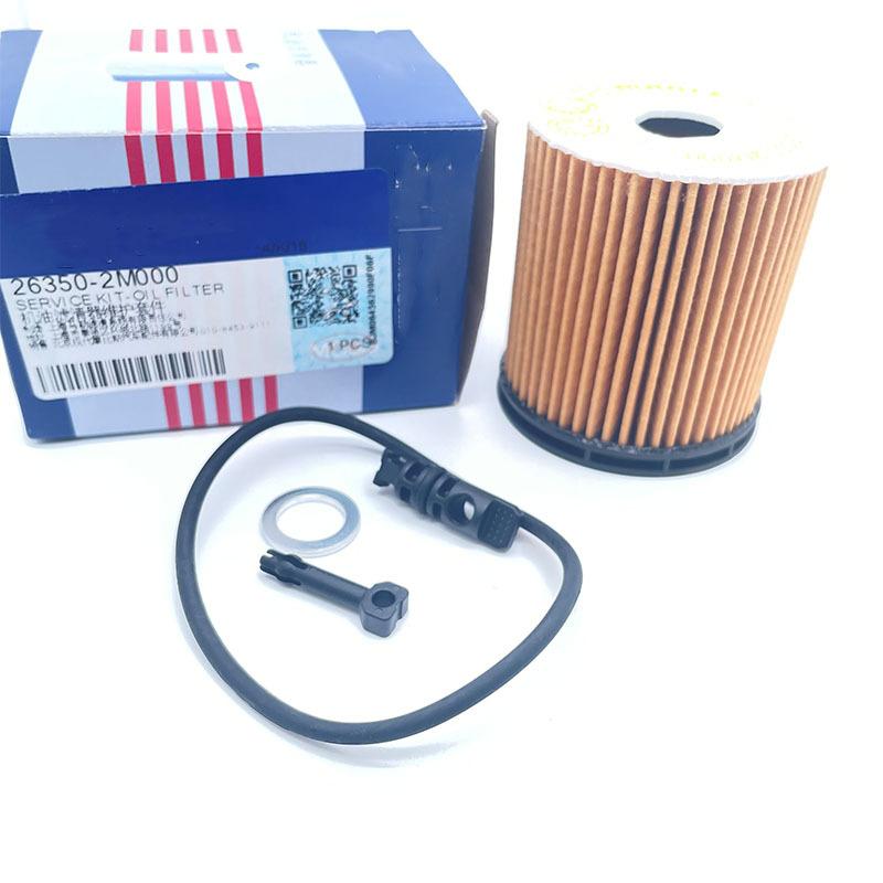 Oil Filter Kit Set FOR IX25Creta ELANTRA K3 KX3 SONATA + OEM 263502M000