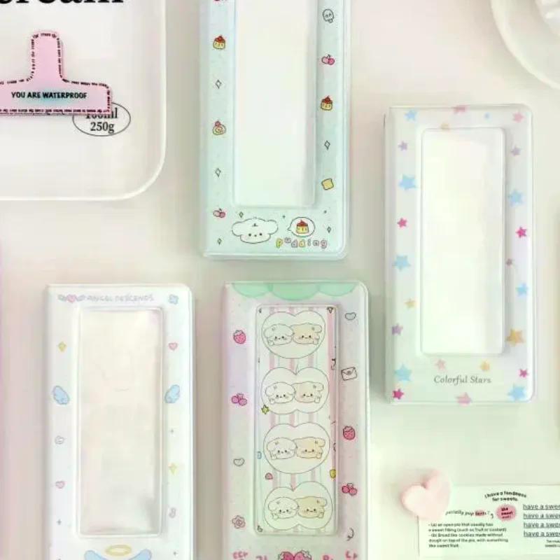 Cute Life 4 Cut Photo Collection Book Star Minimalist Sstyle Idol Photocard Storage Album 4 Grid Card Holder Note Holder