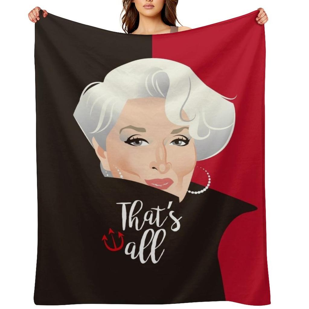 That's all Throw Blanket anime Luxury St Camping Personalized Gift Blankets