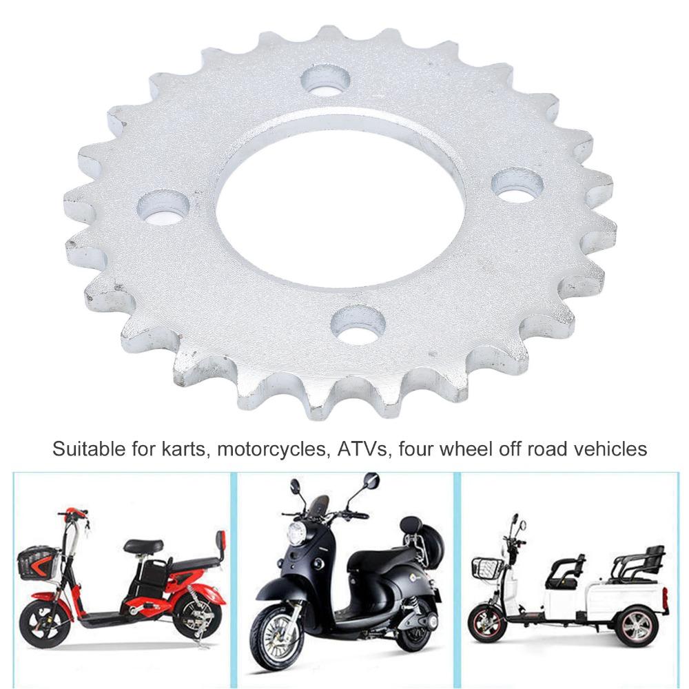 Metal Motorcycle Rear Sprockets 48mm Bore Rear Drive Sprocket Durable Rear Sprocket  Electric Bicke
