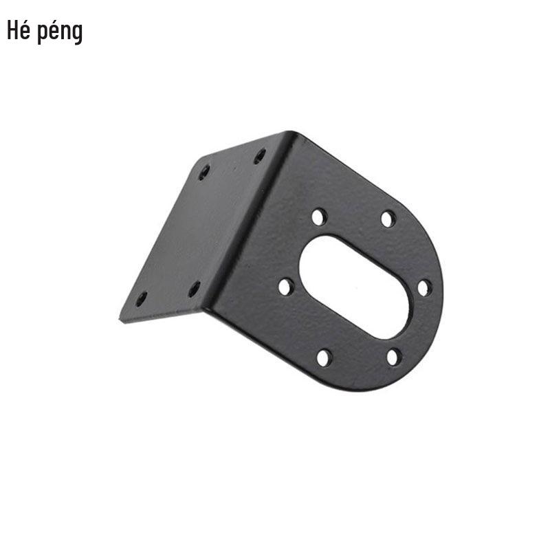 Geared Motor Mount 25/37mm, GM25-370/520/555, Iron/Aluminum Spray-Painted Bracket