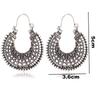 New European Exaggerated Dangle Earrings for Women Metal Geometric Statement Long Hanging Earrings Punk Personality Drop Earring