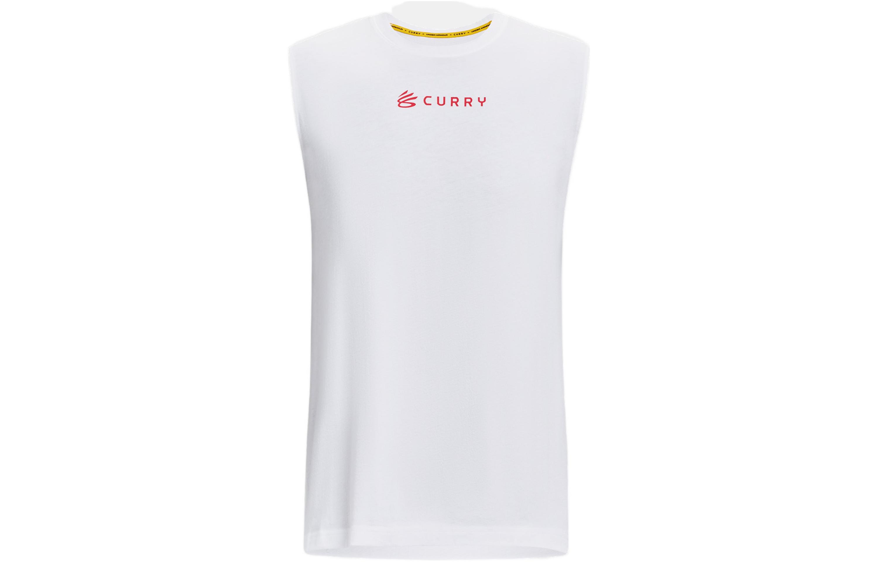 Under Armour CURRY Tank Top Men s White 1372507-100 XXXL