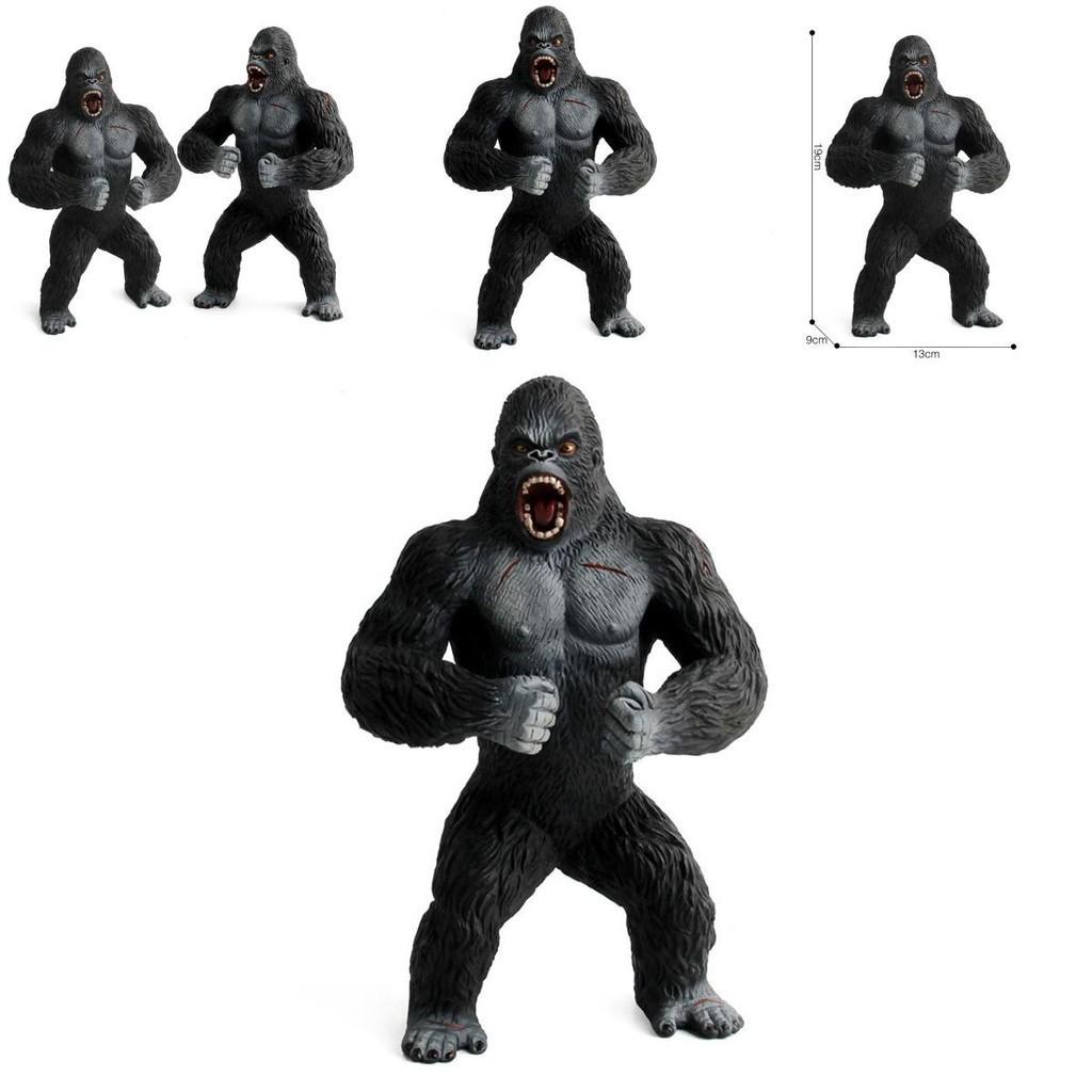 Vividly Realistic King Kong Skull Island Action Gorilla Collectible Figurine For Kids