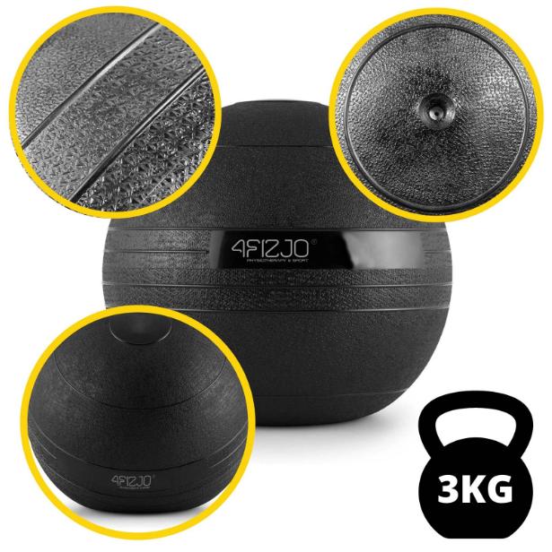 4FIZJO Medicine Ball Gravity Slam Ball 3kg