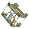 Desk Storage Rack Multipurpose Simple Light Luxury Double Layer Desktop Display Shelf for Home Bathroom