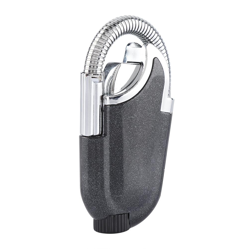 Outdoor BBQ Camping Flexible Neck Refillable Butane Flame Lighter Ignition Tool (#1)