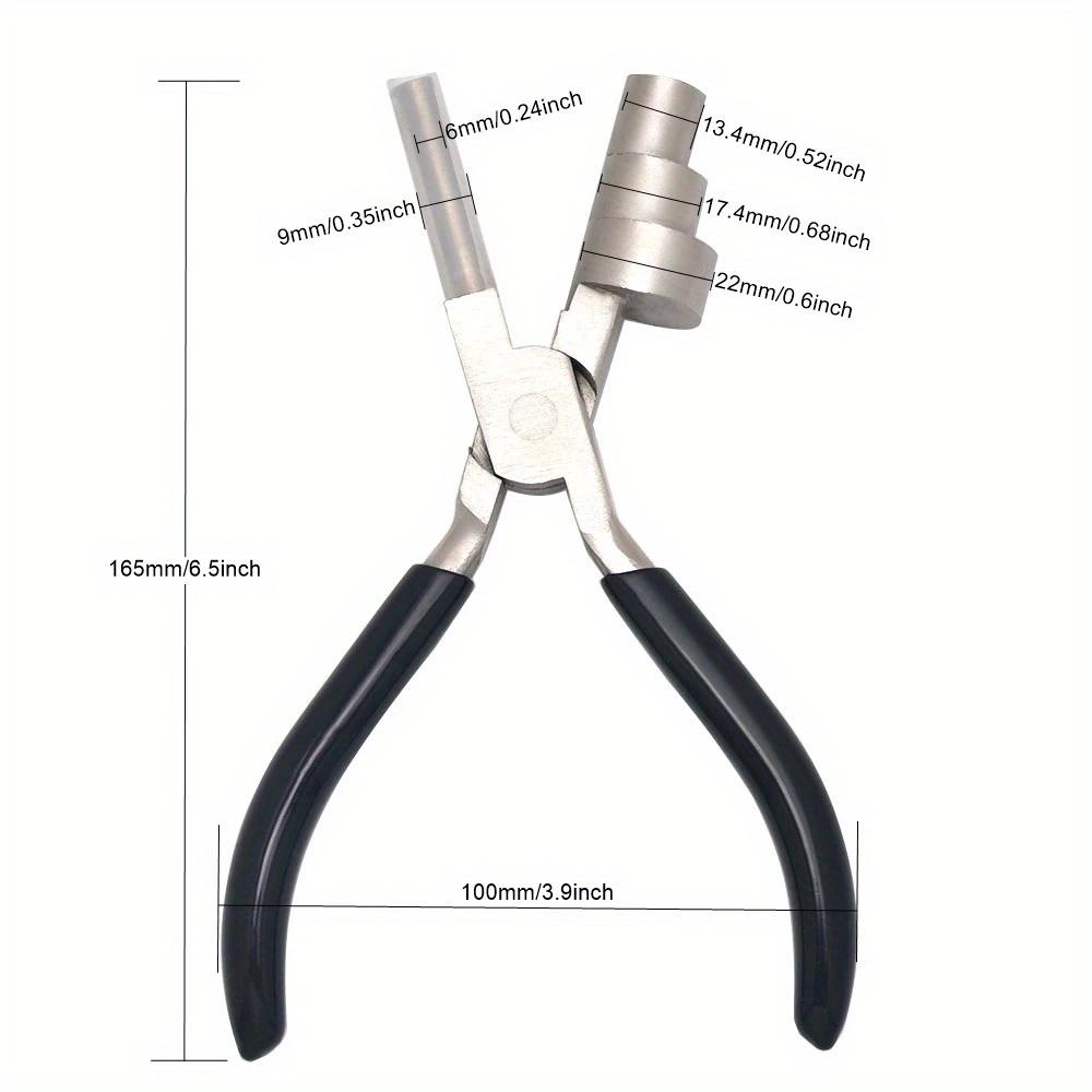 1PC Durable Bail Making Pliers Tool for Bending and Looping Wires for Jewelry Making Multi-Size Jewelry Stainless Steel Pliers