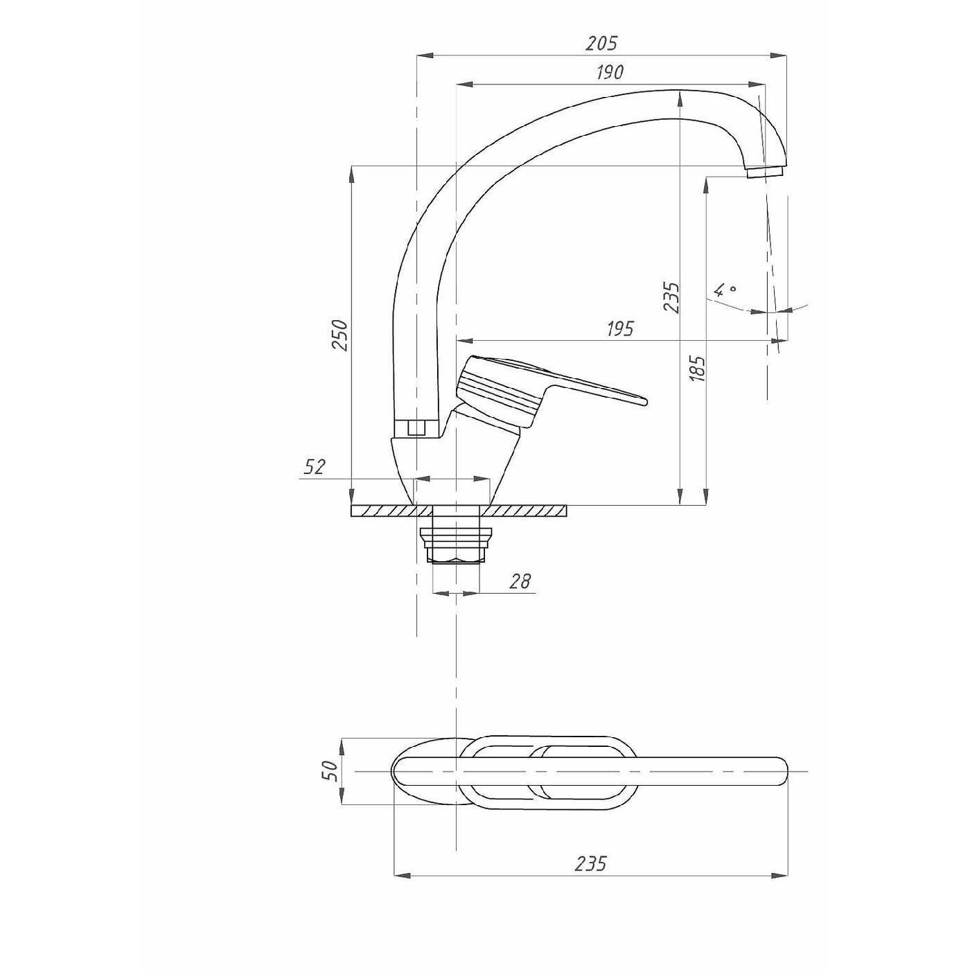 

Kitchen Faucet Fauzt Fzs-863-130