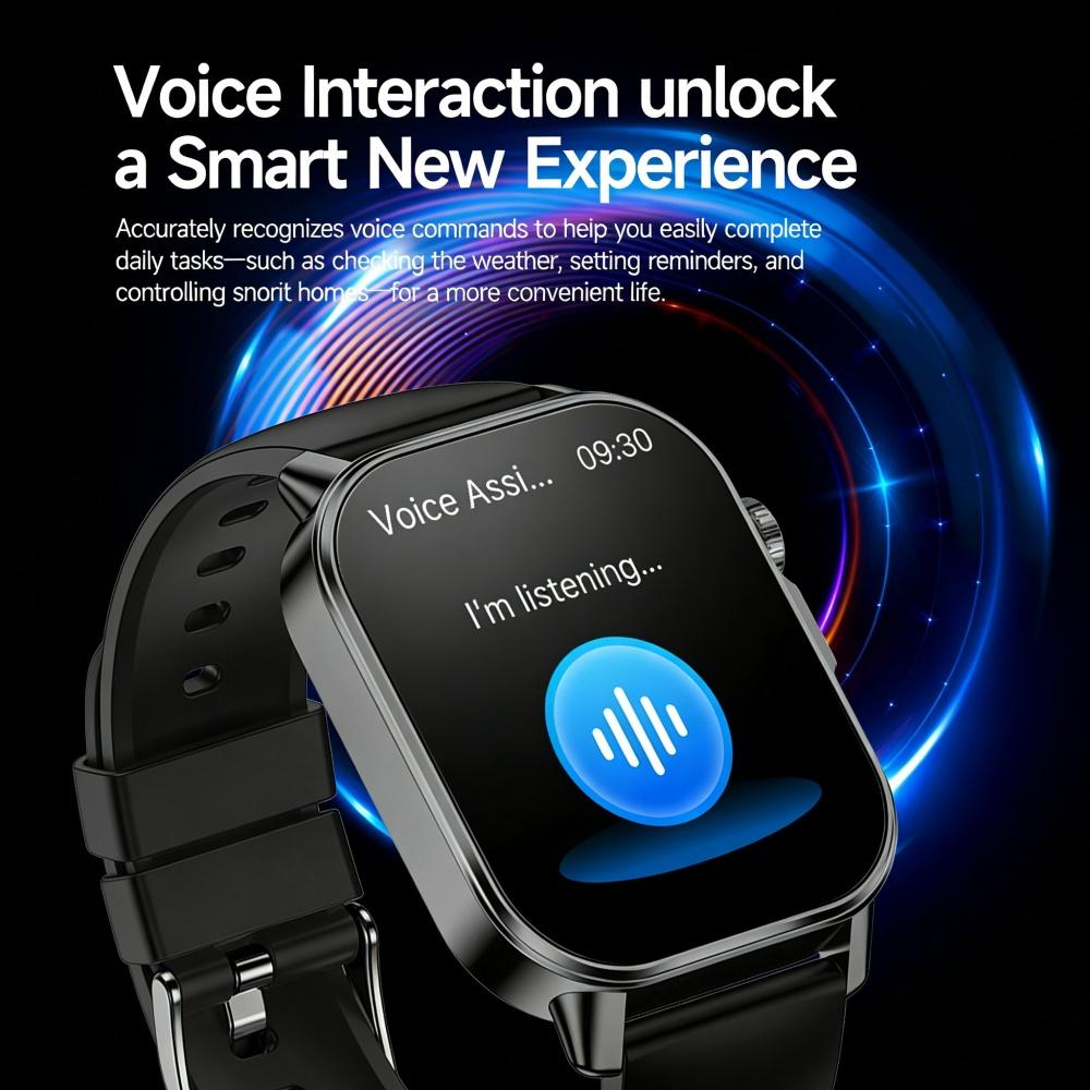 New Upgraded  Health SmartWatch BP Body fat BMI Monitoring Bluetooth Call Men 2026 Smartwatch