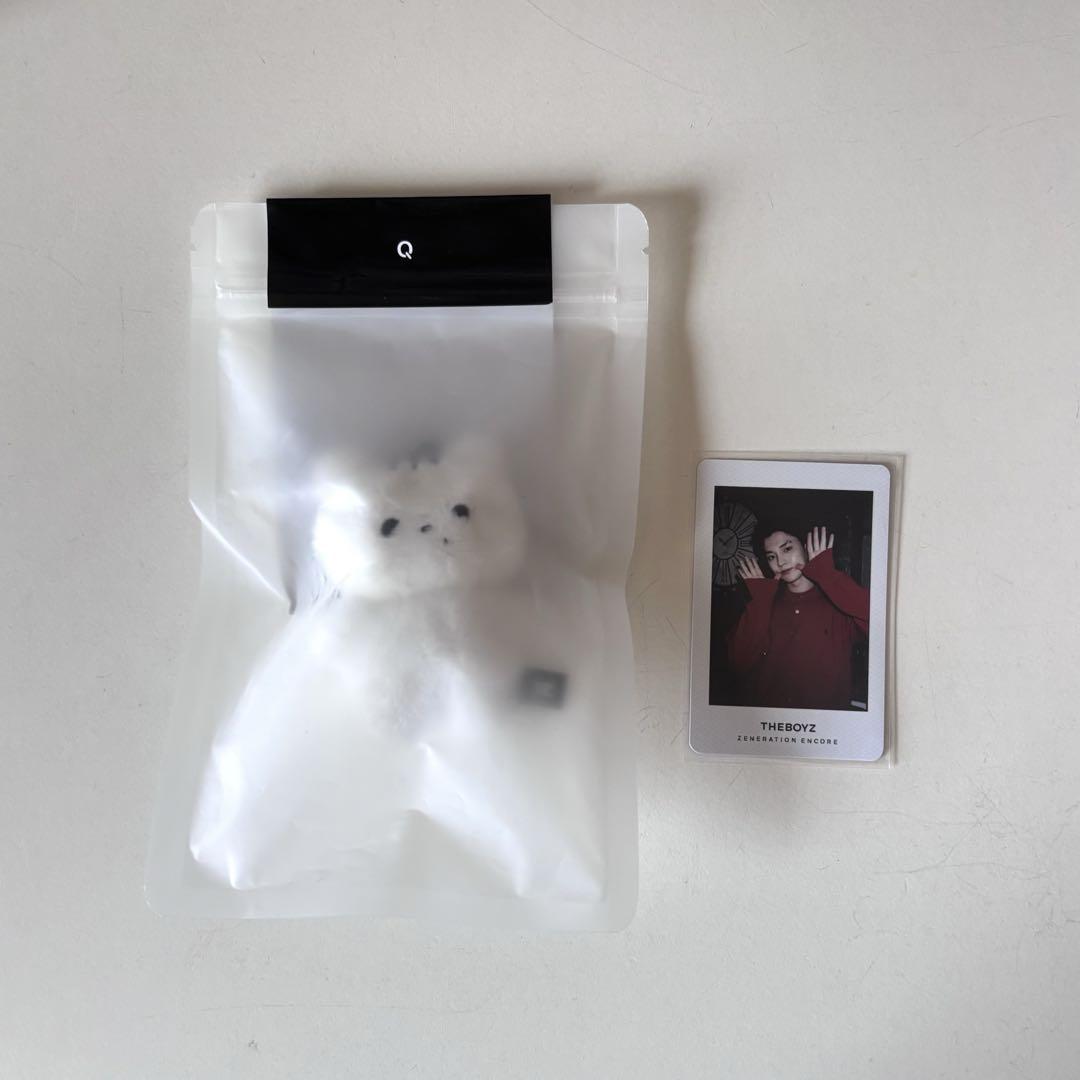 

[Б/У] THE BOYZ Q Плюшевая игрушка Торговая карточка theboyz