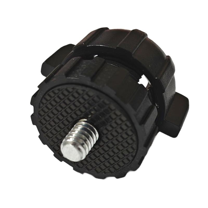 Easy Installation Ball Head Adapters for Cameras 17mm to 1/4 Thread Mount For Multiple Brands Construction