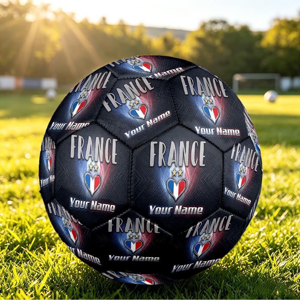 Personalized Size 5 Football France national football team Pattern Outdoor Game Sports Ball Gift
