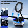 Automatic Car Phone Mount  360 Rotating & Rechargeable  for Smooth Surface In Vehicle