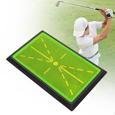 Golf Swing Mat Batting Pad Analysis Impact Practice Hitting for Game Outdoor