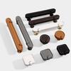 Zinc Alloy Leather Handle Shoe Cabinet Knobs And Handles Kitchen Cupboard Door Pulls Drawer Knobs Furniture Handle Hardware