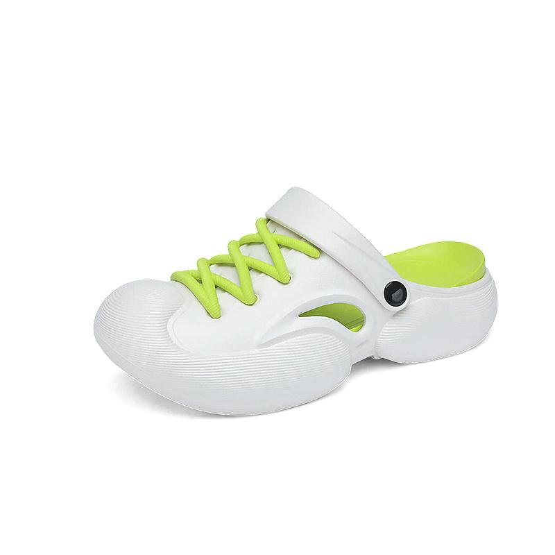 

Мужские сандалии на толстой подошве, новые, большого размера, модные мужские тапочки, легкие, удобные, дышащие, повседневные сандалии из ЭВА, мужская обувь 38-39