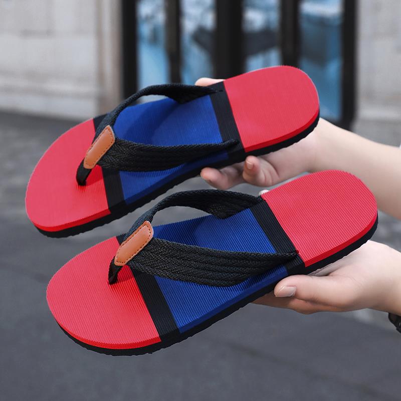 Fashion 2024 New Summer Slipper Men's Casual Shoes Outdoor Comfort Soft Sole Non-slip Beach Sandals Family Bathroom Flip-flops