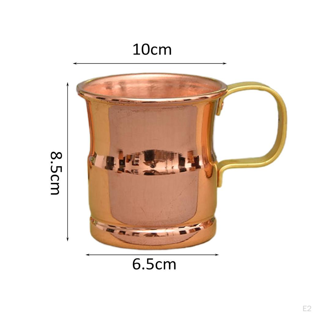 Coffee Cup Copper for Party Dinner Bar Beer Wine Drinkware Beverage Tableware Tea