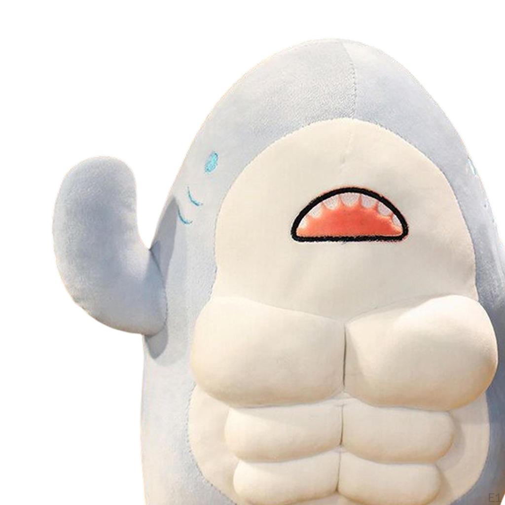 Plush Toy Pillow with PP Comfortable Stuffed Animal Doll for Bedroom Car Ornament Kids Gift Home