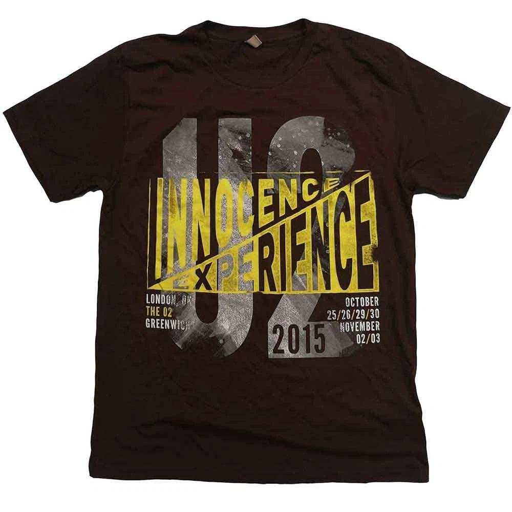 

U2 I+E London Event 2015 officiel T-shirt Hommes unisexe 3XL