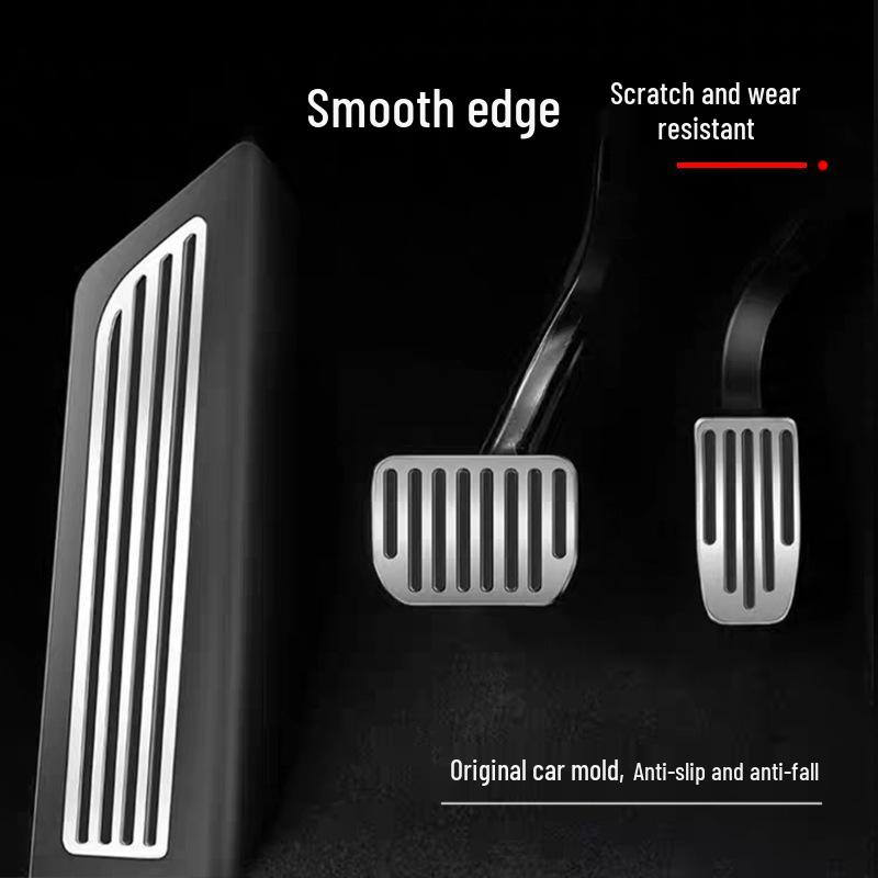 Tesla Model 3/Y Accelerator & Brake Pedal Metal Cover - Interior Accessory