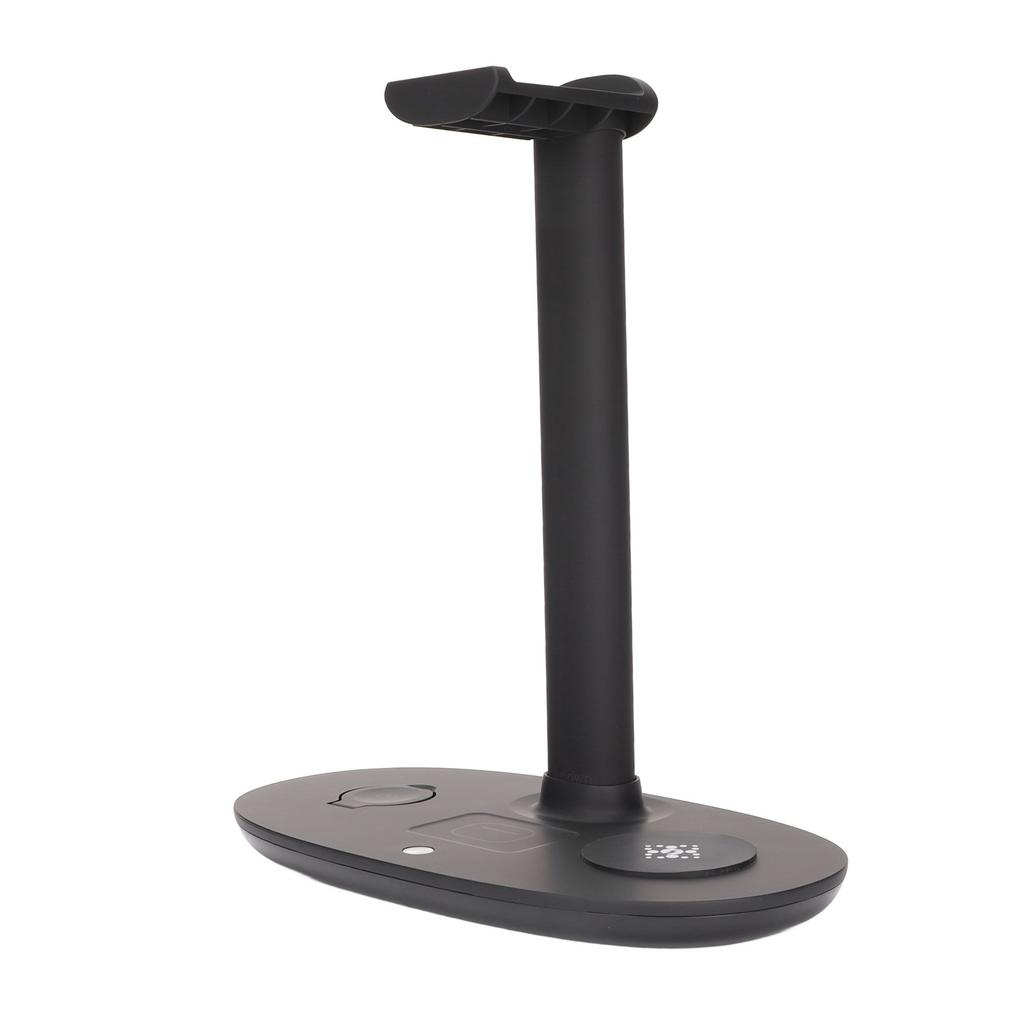 4 in 1 Wireless Charger Headphone Stand QI 15W Fast Charge Detachable Stylish Appearance Headphone Charging Hanger